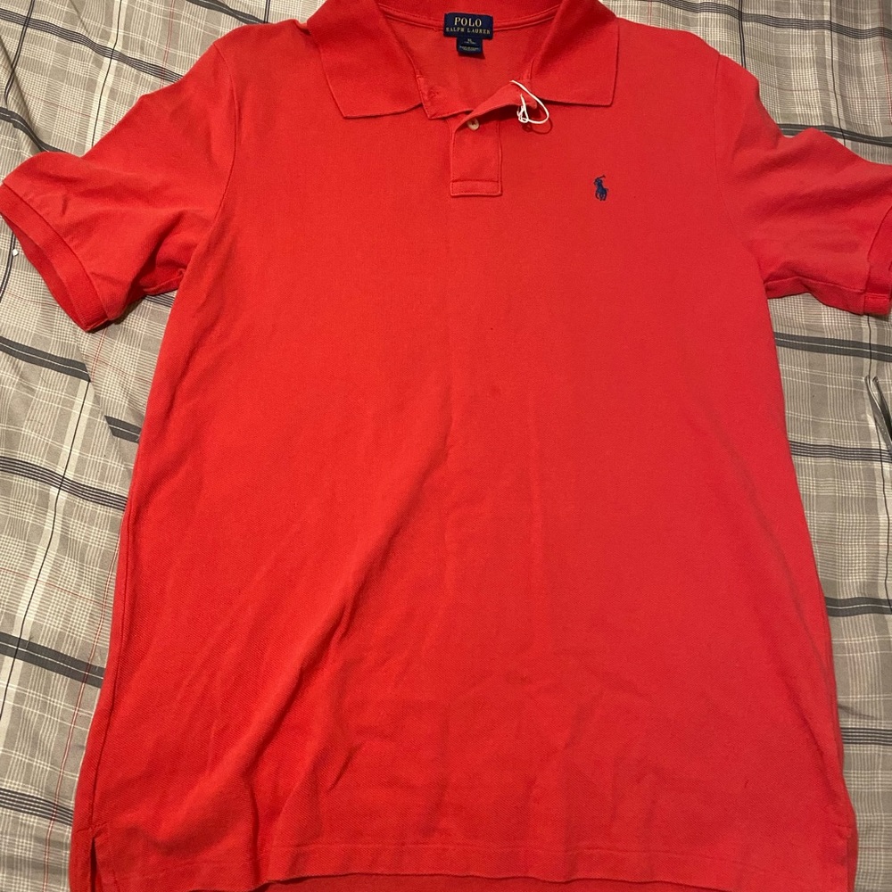 Red Polo Ralph Lauren Shirt Sz XL(18-20)